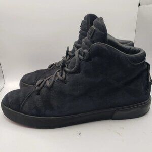 NIKE LeBron 12 - Mens SIZE 9.5 - Black Suede 716417-002 Sneakers